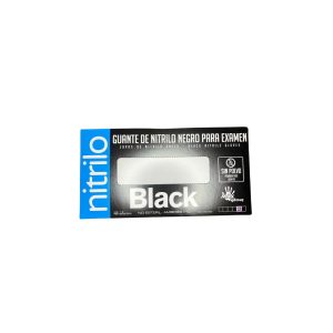 GUANTE NITRILO NEGRO TALLA XL