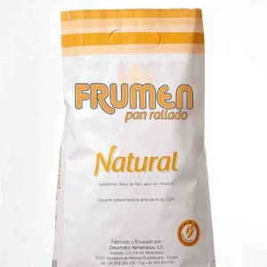 PAN RALLADO NATURAL 5KG FRUMEN