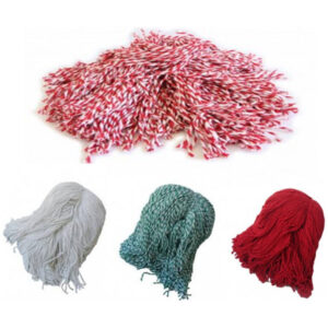 HILO CORTADO 45cm BLANCO 500 gramos